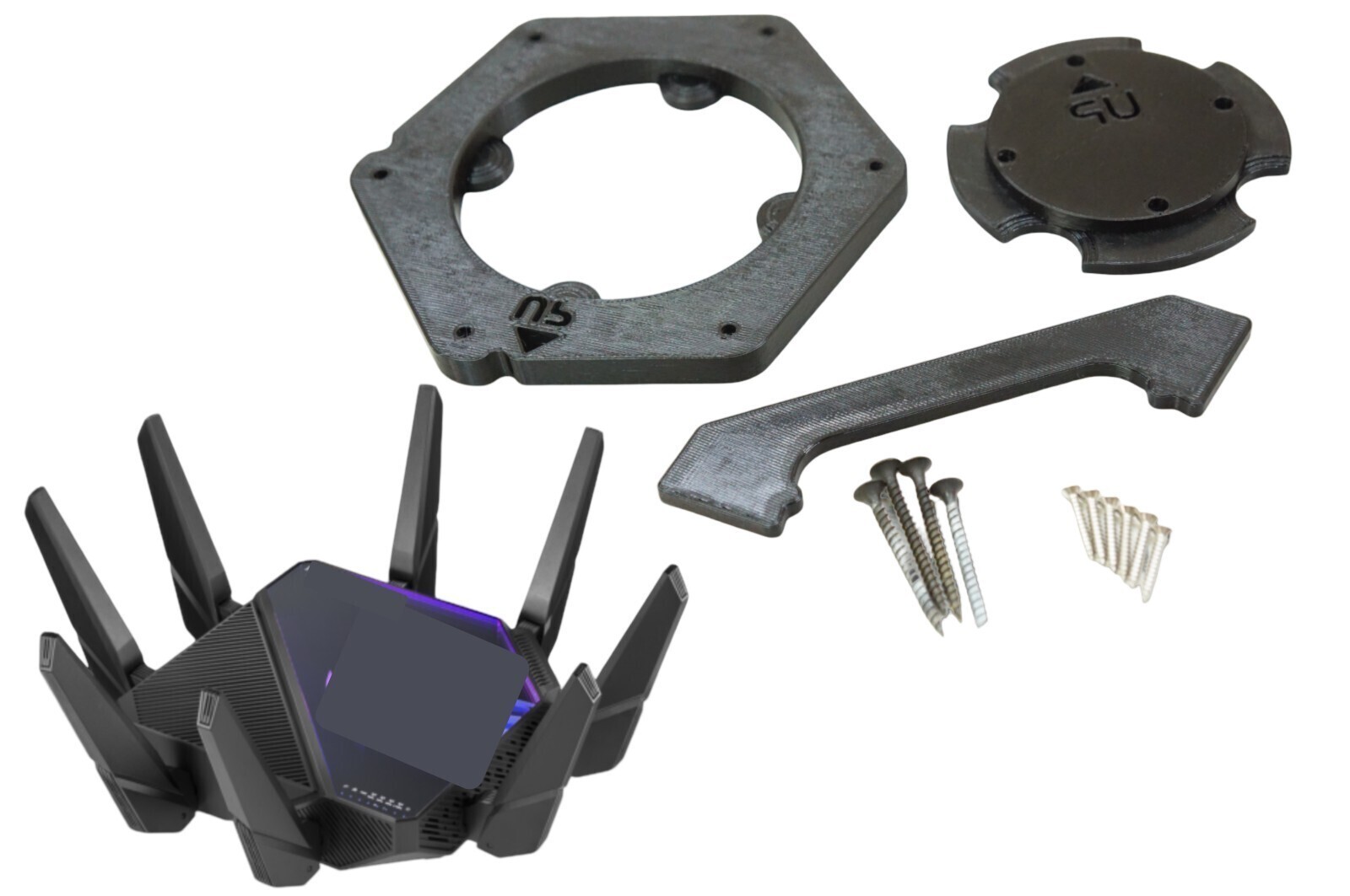 Wall Ceiling Mount Holder for Asus AX11000 Pro, AXE11000, AXE16000 WiFi Router
