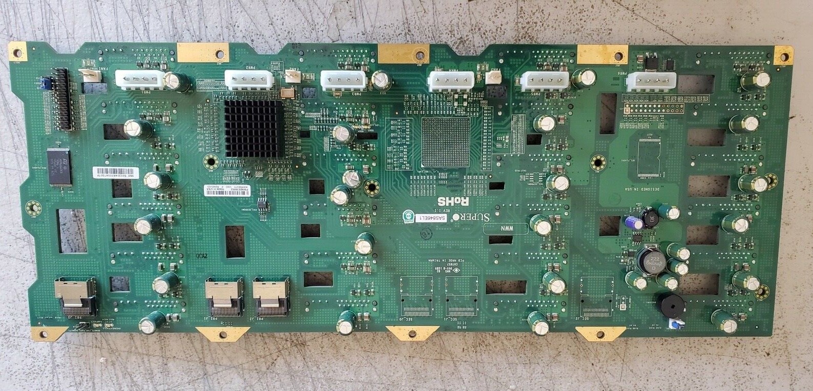 Used SuperMicro (SAS846EL1) -  Backplane - Replacement Part 