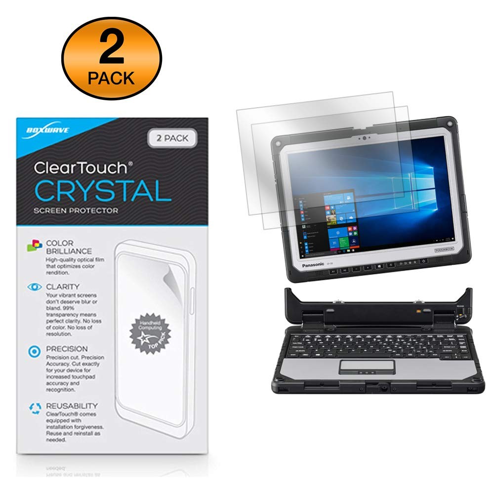 BoxWave Screen Protector Compatible with Panasonic Toughbook 33 CF33  ClearTo...