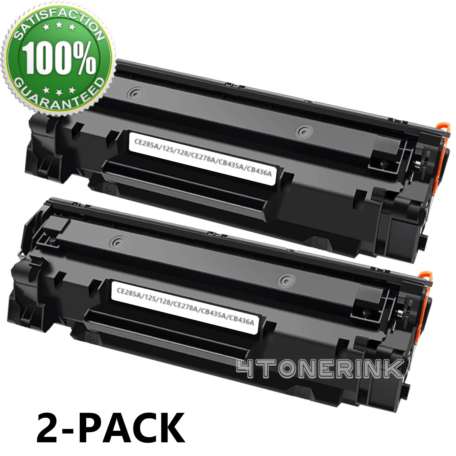 2PK CE285A 85A Toner Cartridge Compatible For HP LaserJet P1102w M1132 M1217nfw