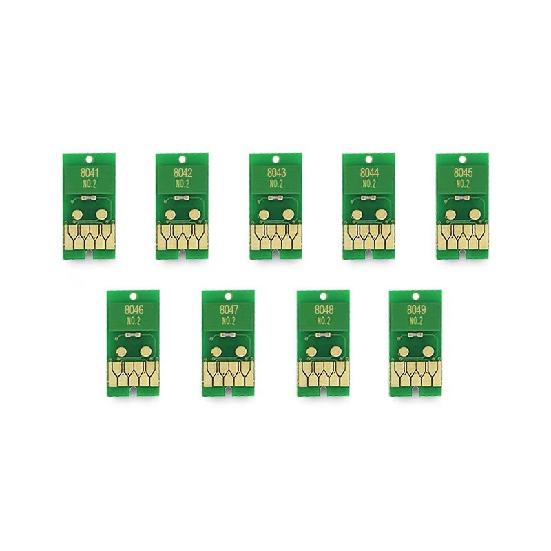 700ML/PC T8041-T8049 One Time Use Cartridge Chip for P6000 P7000 P8000 P9000