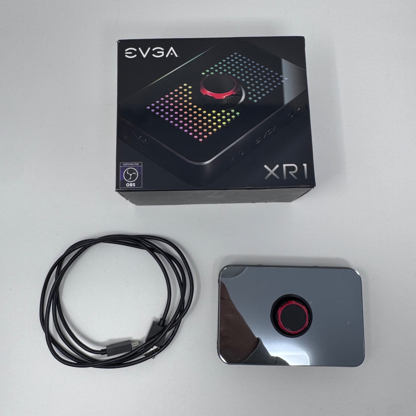 EVGA XR1 External Video Capture Device Capture Card w/ Box - USED