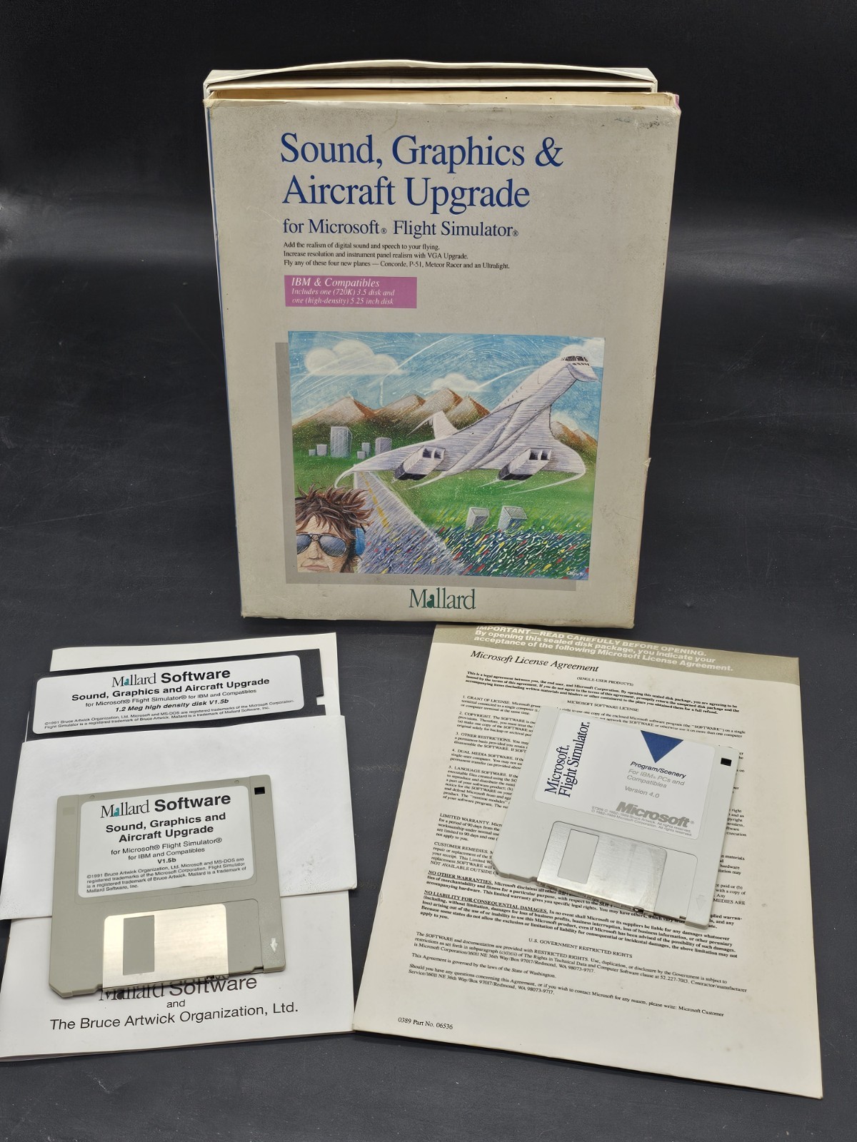 Microsoft Flight Simulator Sound Graphics & Aircraft Upgrade  & Program Scenery