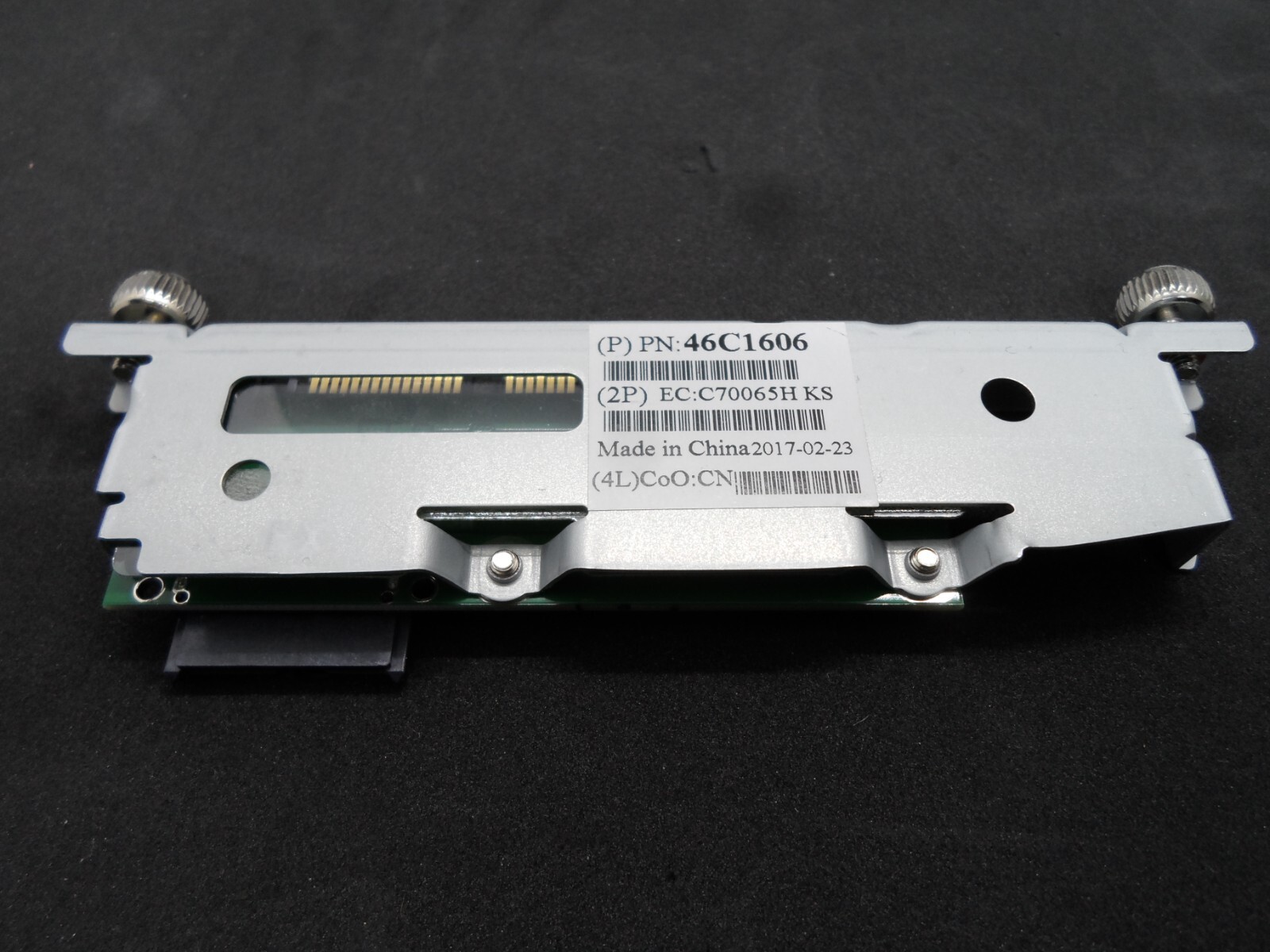 ibm SATA/SAS SATA to SAS Converter removed from IBM 72261U3 46C1606