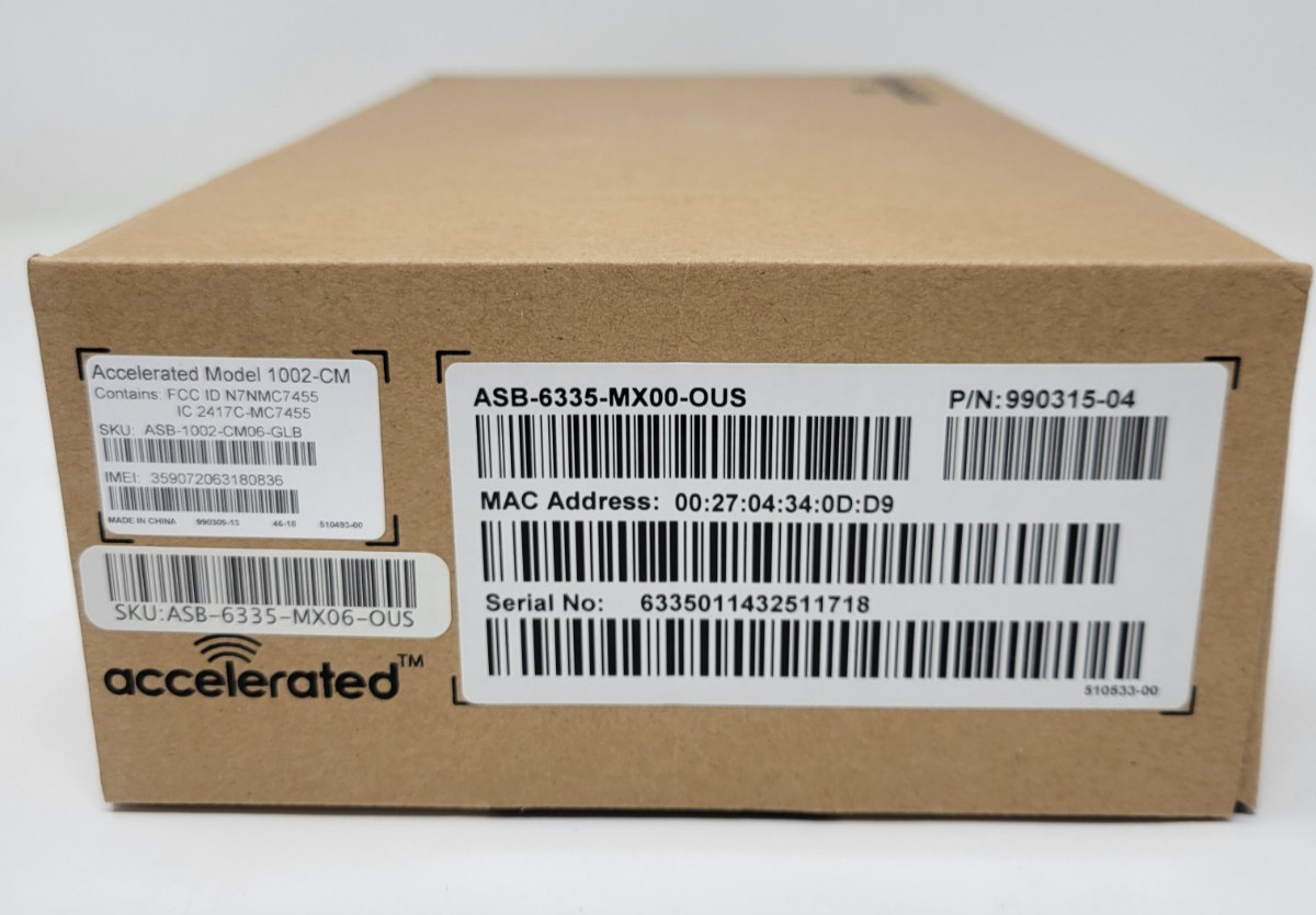 Lot of  19 ACCELERATED Model 1002-CM PN: 990315-04 Plug In LTE Modem