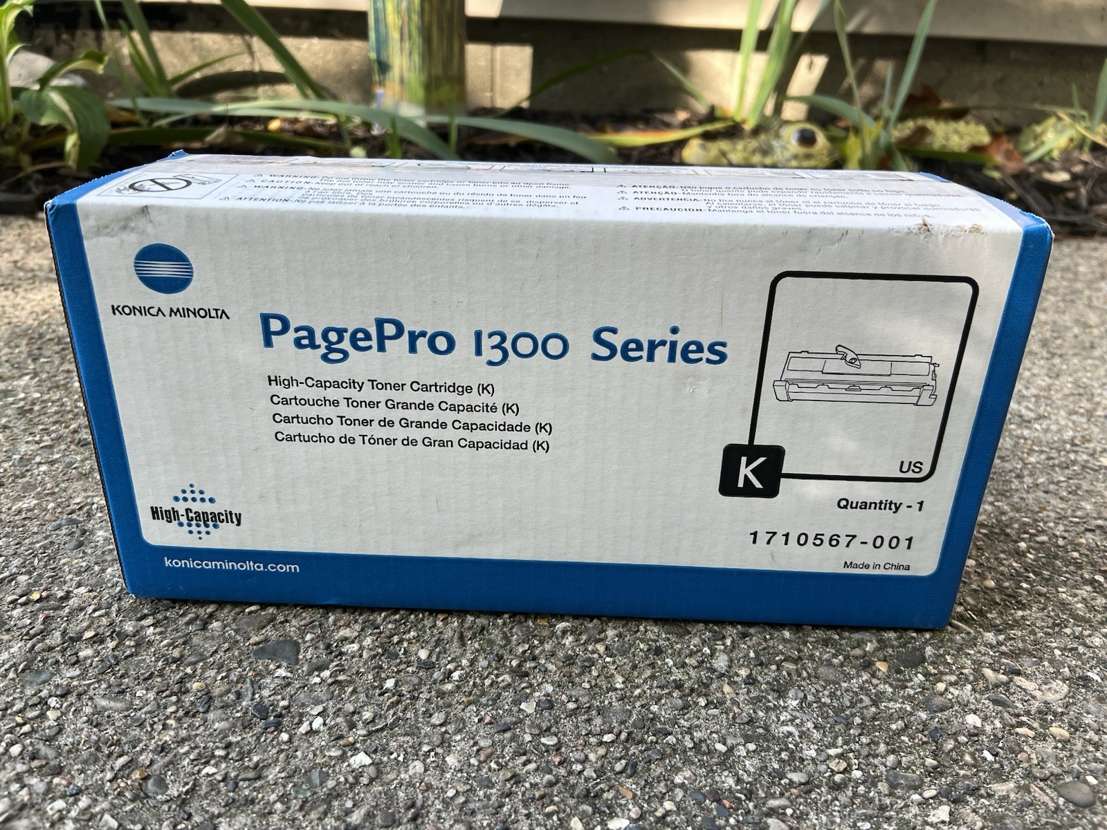 NEW OEM Konica Minolta PagePro 1300 Series Printer Toner Cartridge 1710567-001