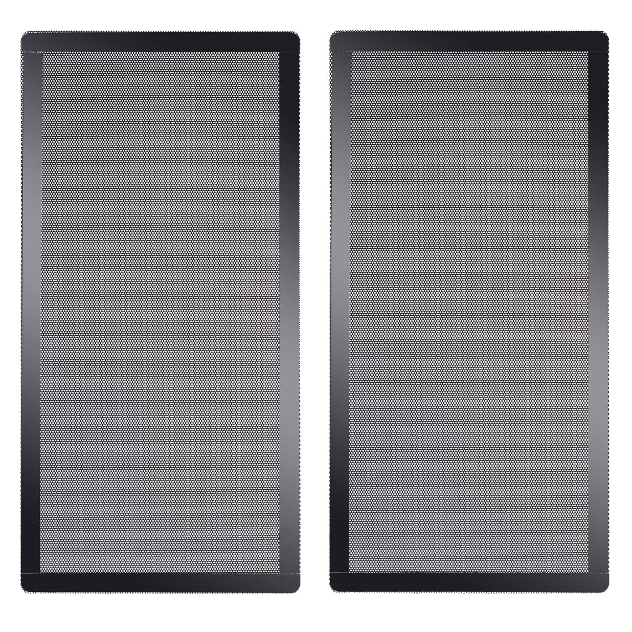 Magnetic PC Case Dust Mesh Filter, 120 x 240mm PVC Cooling Cover, 2 Pack