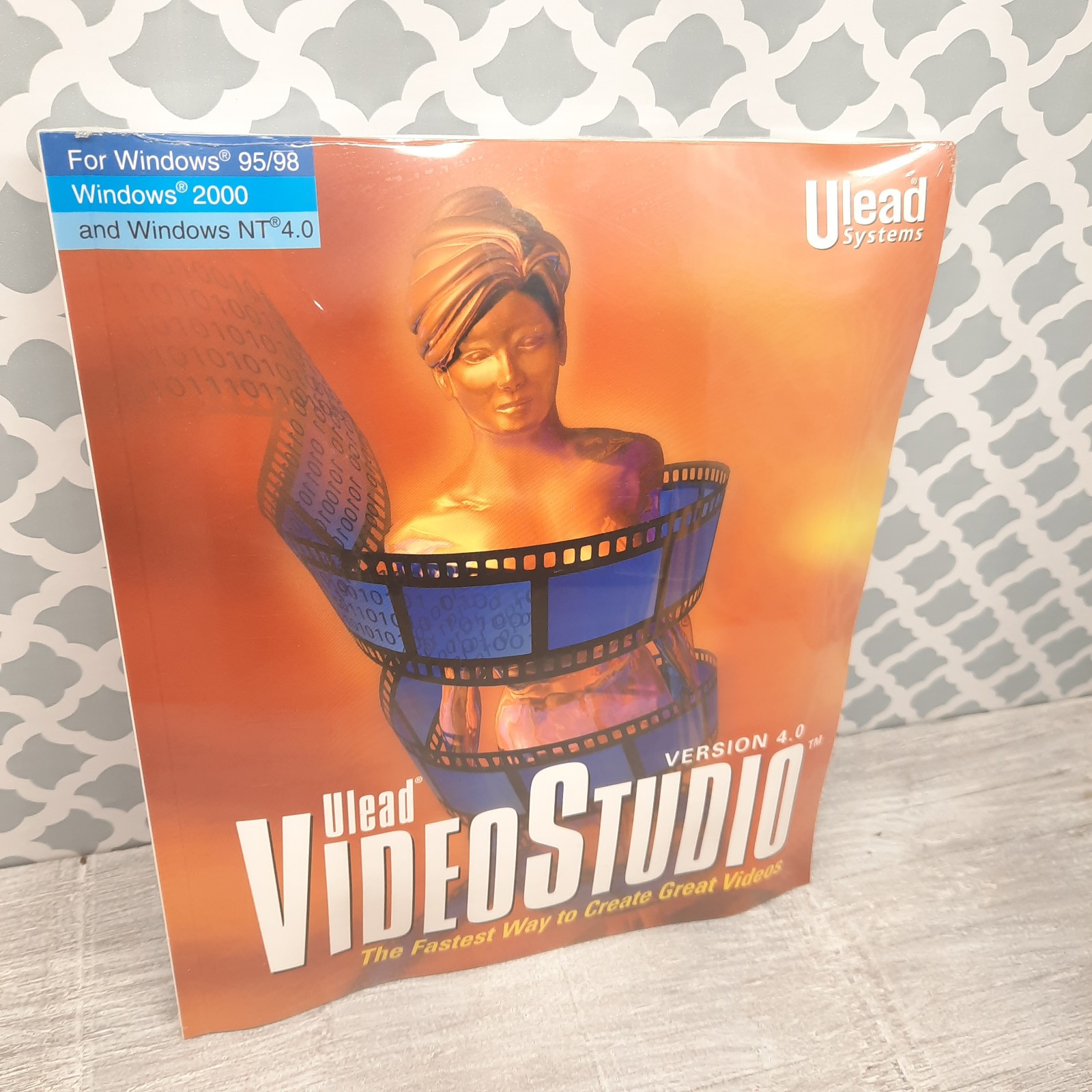 VTG Ulead Systems Video Studio Version 4.0 Creating Vídeos New Sealed No Box