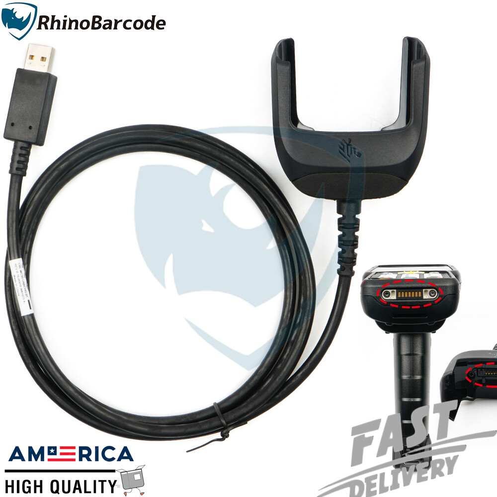 For Zebra USB Comm & Charging Cable Symbol MC3300 CBL-MC33-USBCHG-01 US STOCK