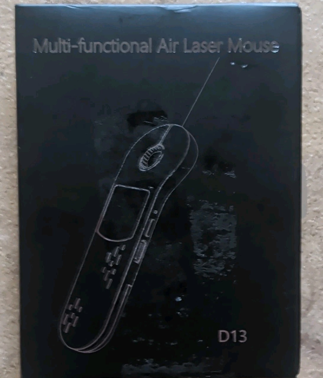  Air Laser Mouse Pointer D13 Wireless Presenter Remote USB