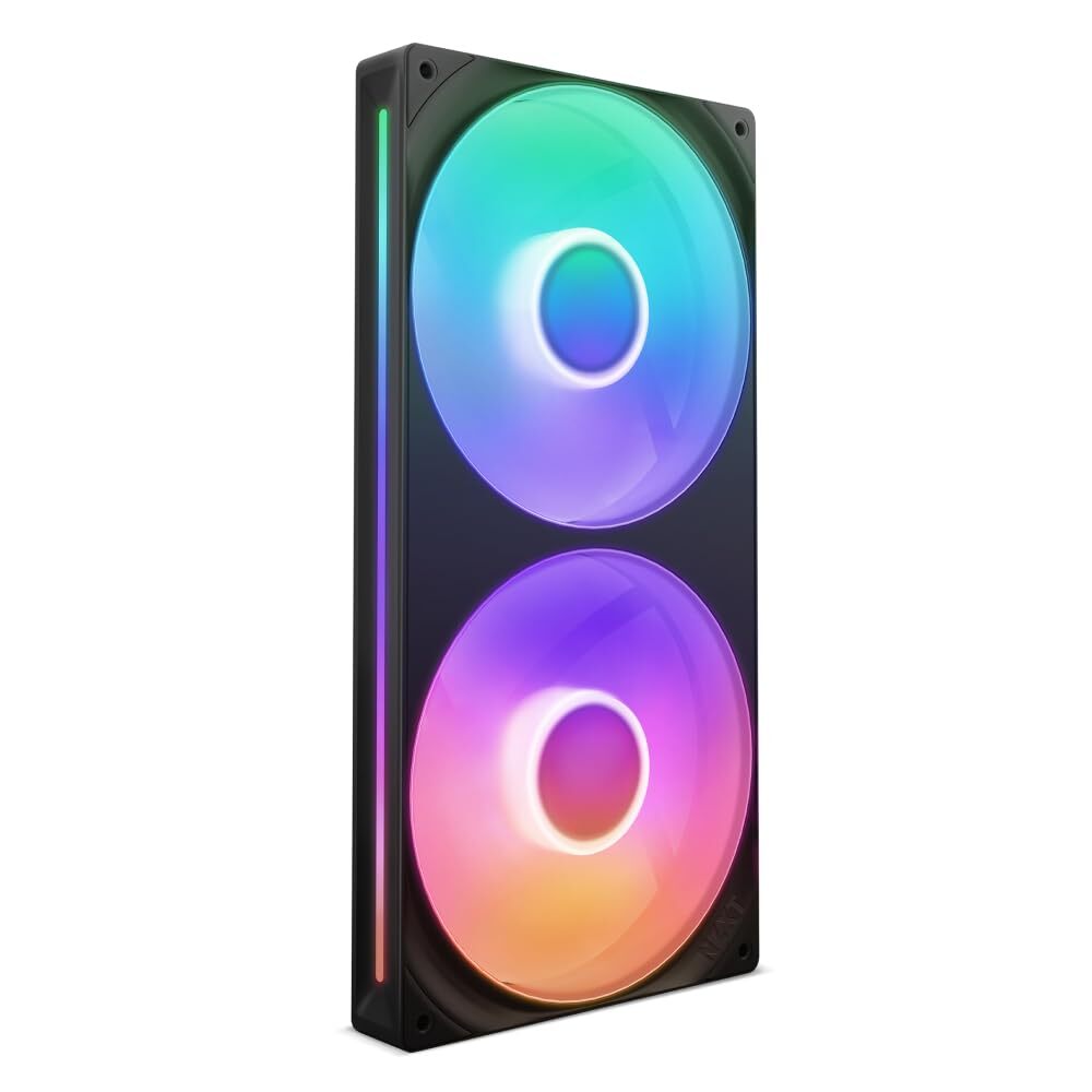 NZXT F280 RGB Core 280mm Single Frame Fan Unit with 2 x 140mm RGB Fans