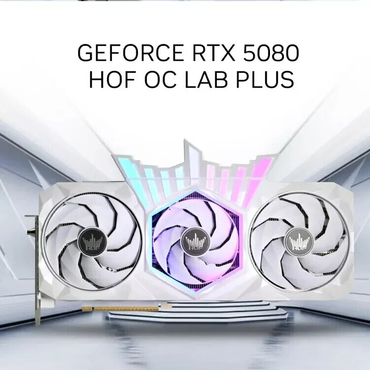 GALAX GeForce RTX5080 HOF OC LAB PLUS-X 16GB GDDR7 Graphics card