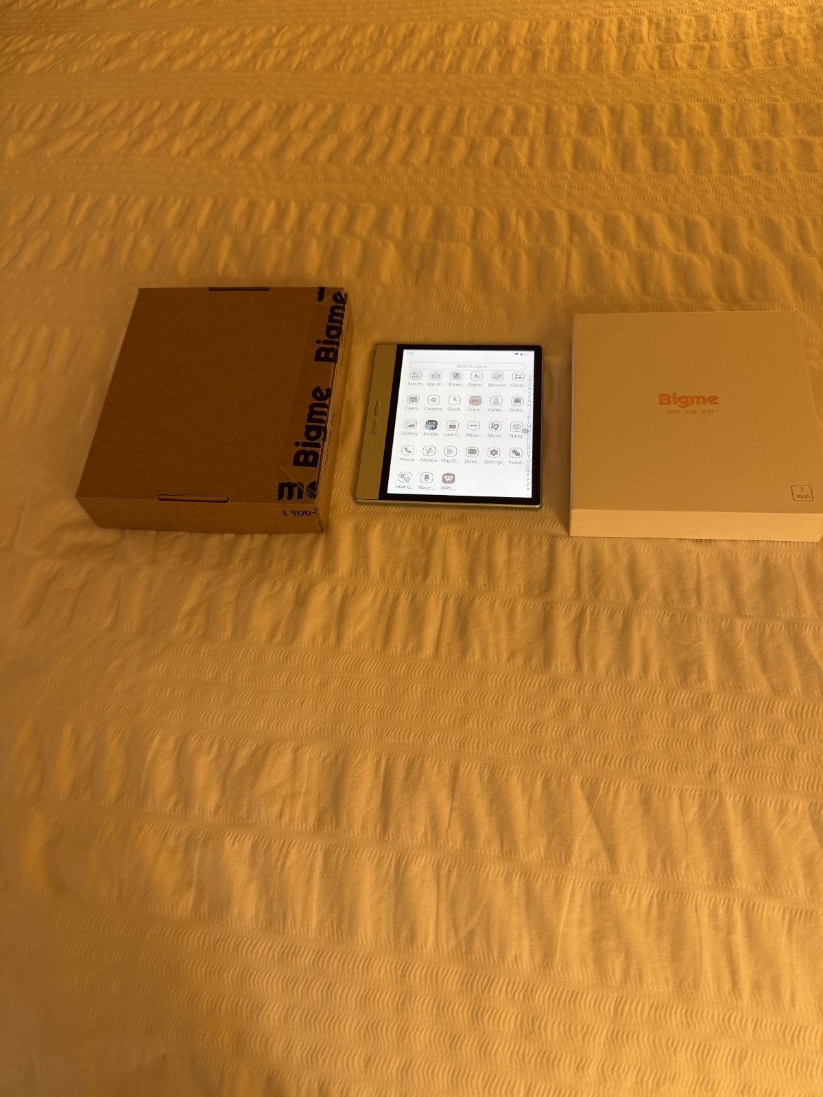 Bigme Model B7 Color Green 128GB Tablet