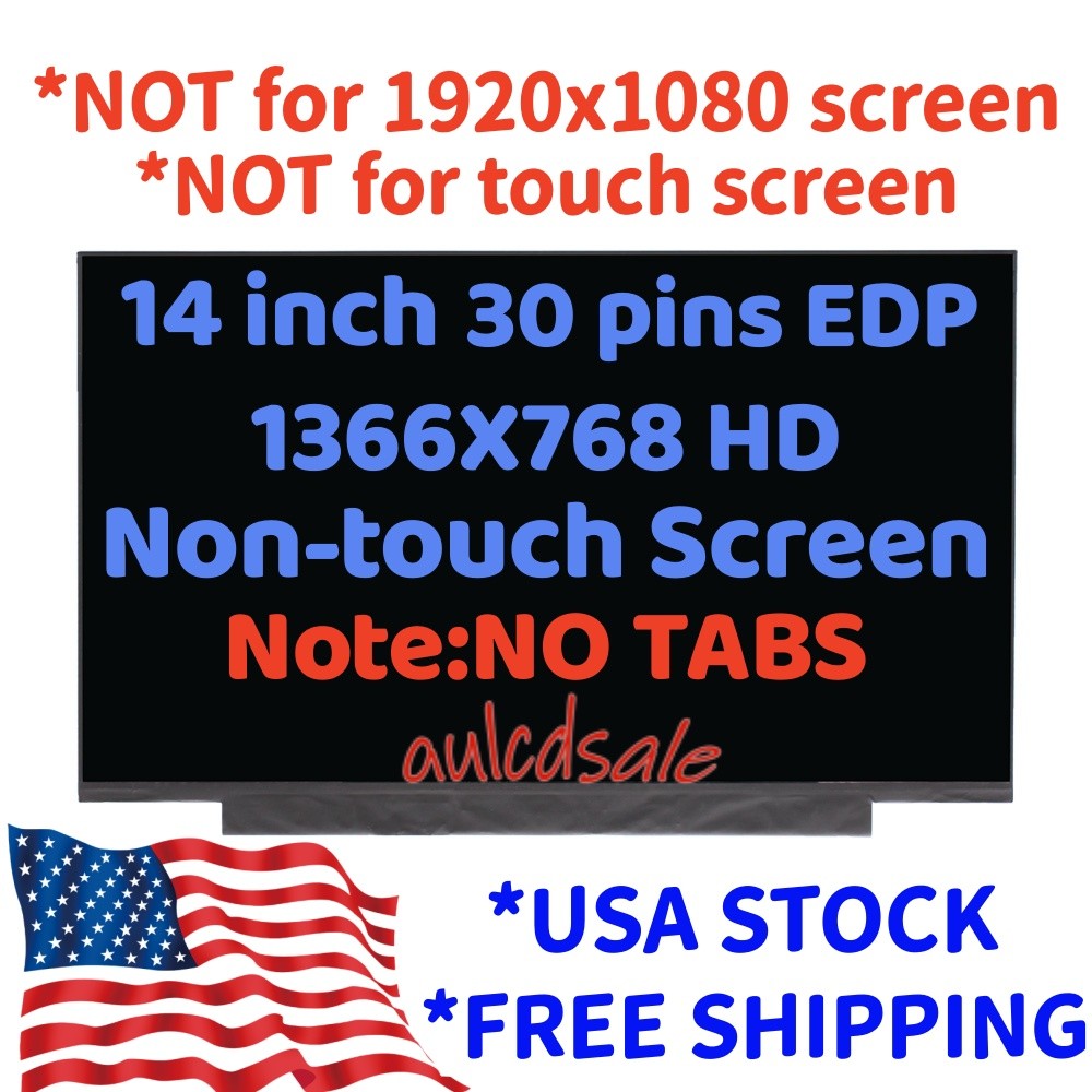 For ASUS EXPERTBOOK P2451FA 30 Pins HD Screen Replacement LCD Display 1366x768HD