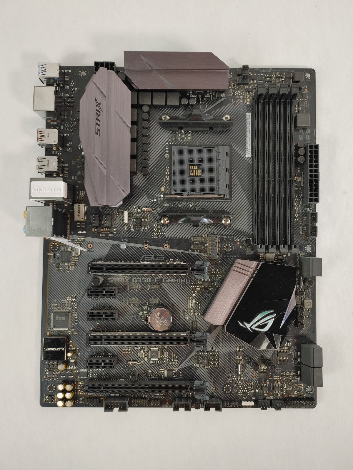 Asus ROG STRIX B350-F GAMING AMD Socket AM4 DDR4 Desktop Motherboard