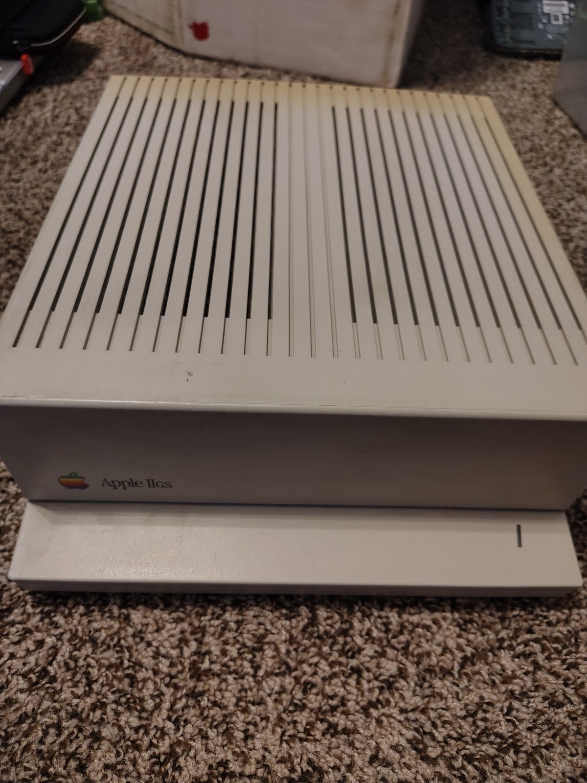 Apple IIgs Computer A2S6000 With Box And Security Kit | Untested