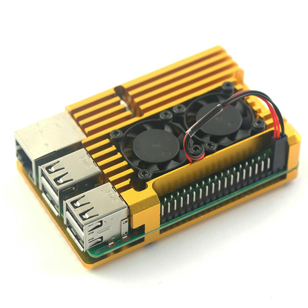High Performance Custom Aluminum Heatsink Cooling Fans For Raspberry Pi 3B & 3B+
