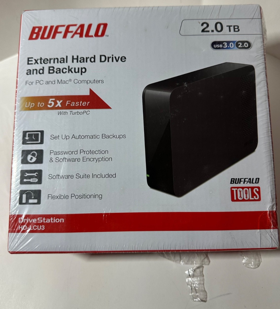 Buffalo 2TB LinkStation  210 Cloud Storage Model HD-LCU3 New in Box