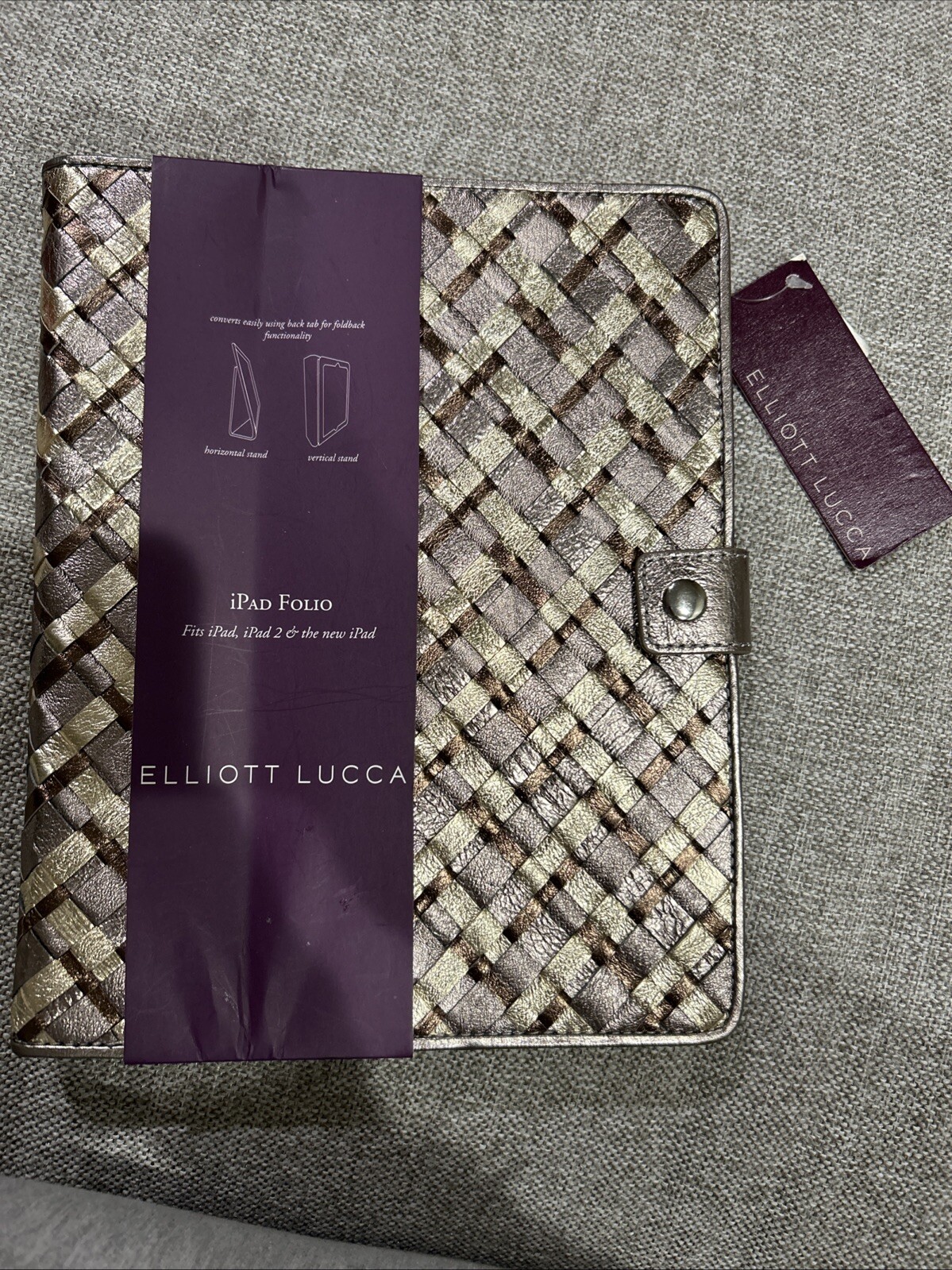 Elliott Lucca iPad Folio New With Tags