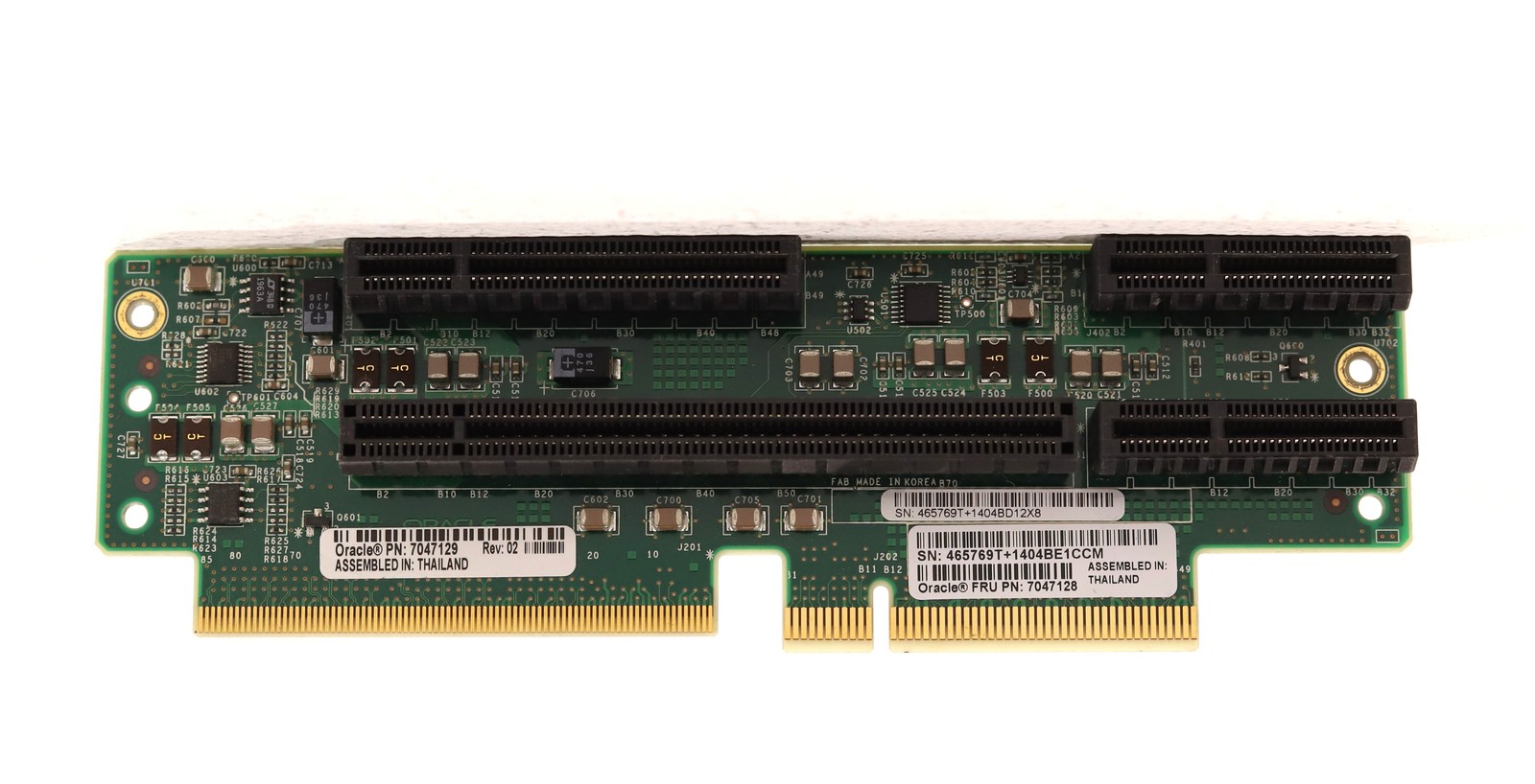 Sun Oracle Sparc T4-1/T3-1 Dual-Slot PCIe Riser Card FRU P/N: 7047128 Tested