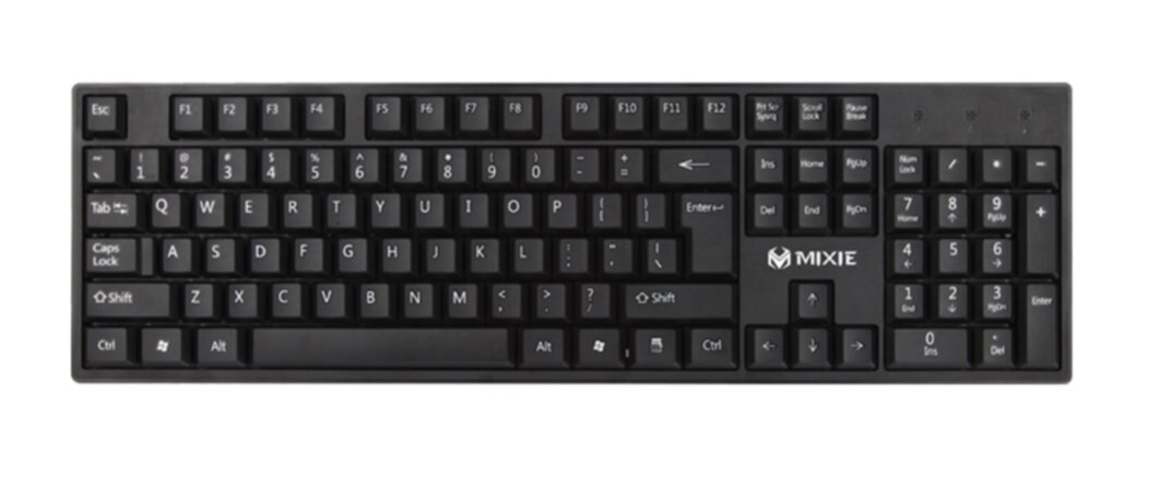 MIXIE X7SUSB Keyboard with Numpad
