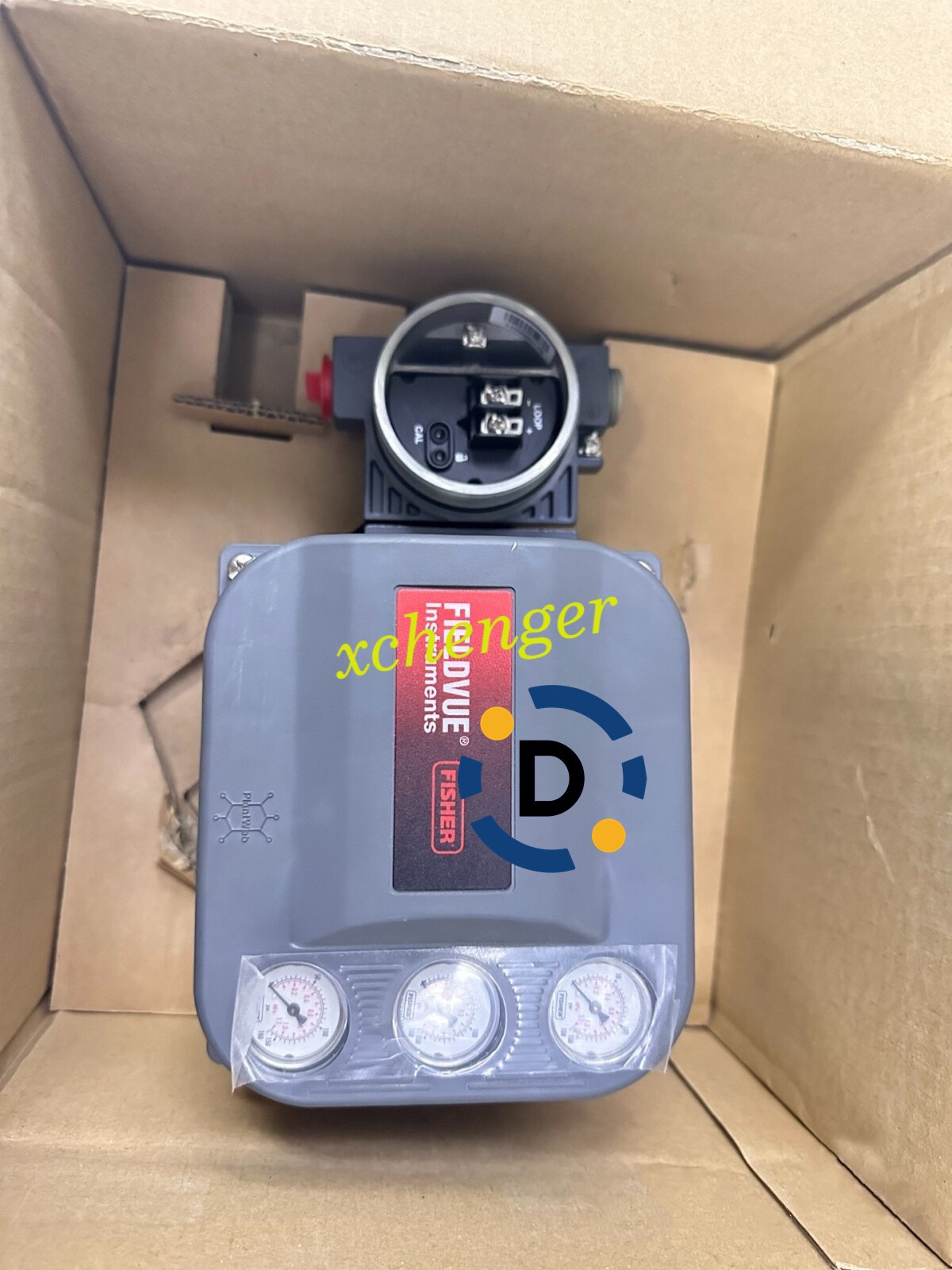 1PCS Fisher DVC6200  Valve positioner double acting new via FedEx or DHL