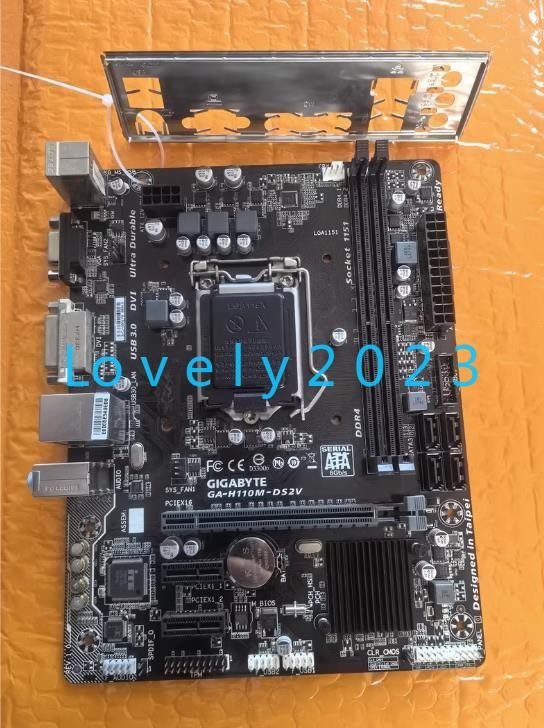 1pc used GIGABYTE GA-H110M-DS2V Motherboard