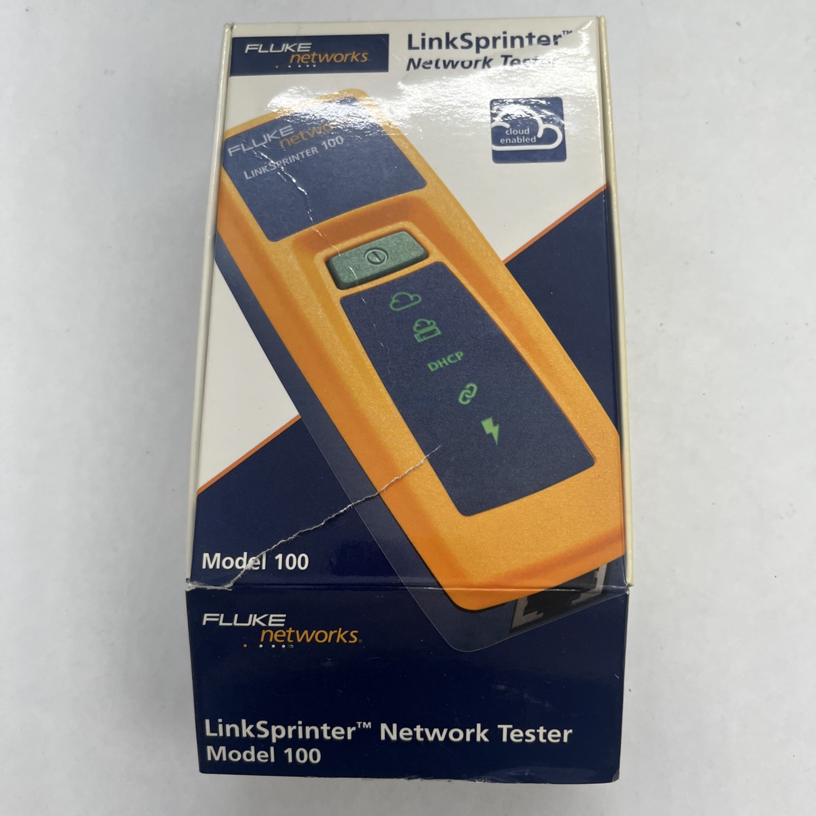Fluke Networks LinkSprinter 100 Pocket Ethernet Network Tester PoE Wi-Fi