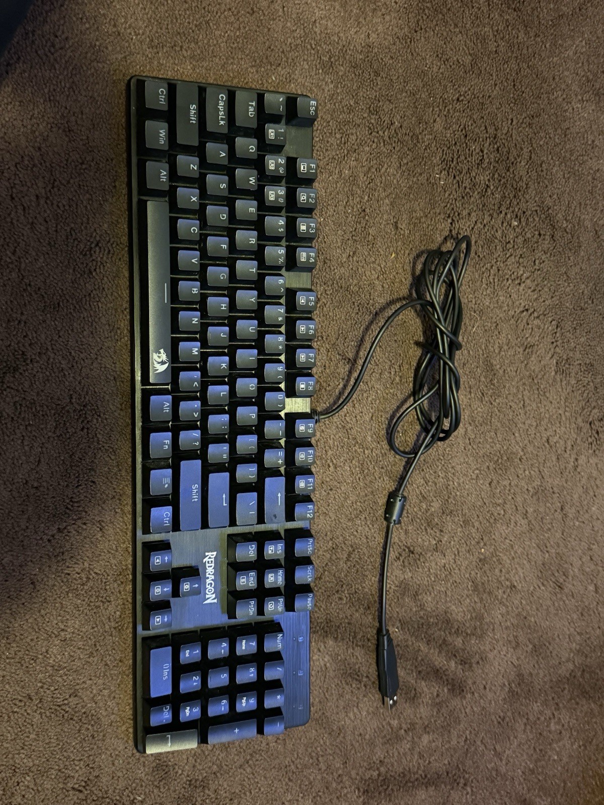 Red Dragon Sindri Gaming RGB Mechanical Keyboard Model K671 New
