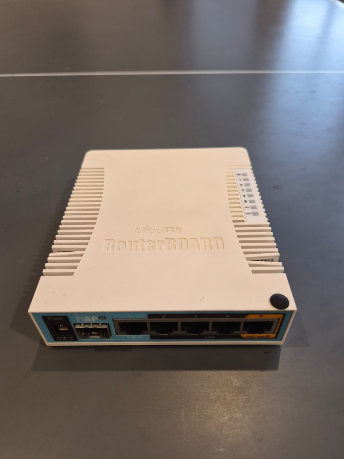 Mikrotik RouterBoard RB951G-2HnD Wireless AP Router 5-Port GbitLAN w/ Adapter 