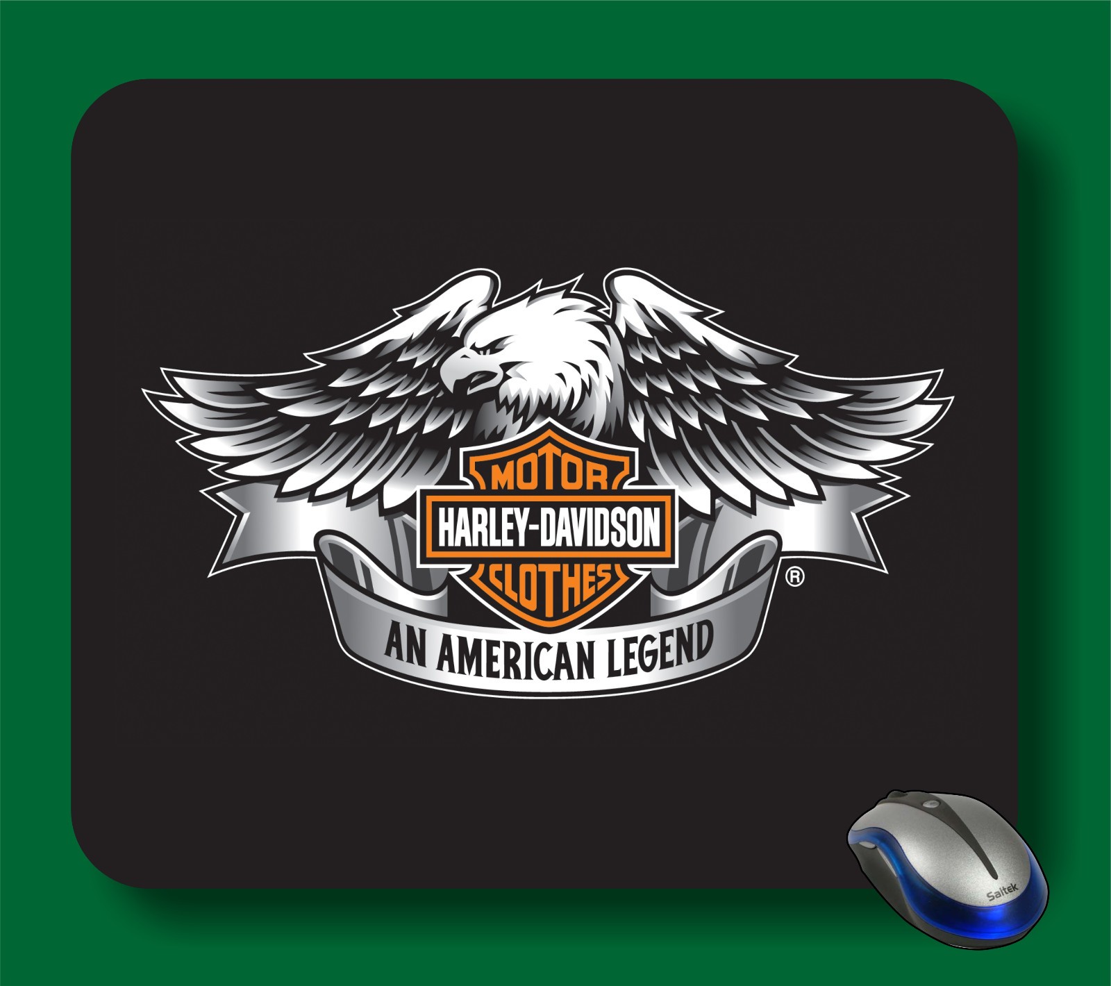 Harley Davidson Motorcycle Computer Mouse Pad Gift    ha04