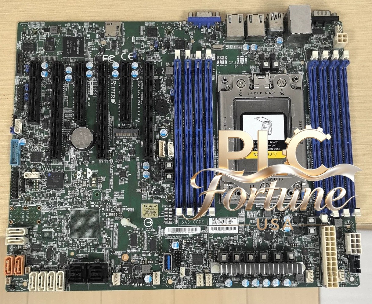 Used Supermicro H11SSL-i Motherboard Interface SP3 Support EPYC 7001/7002
