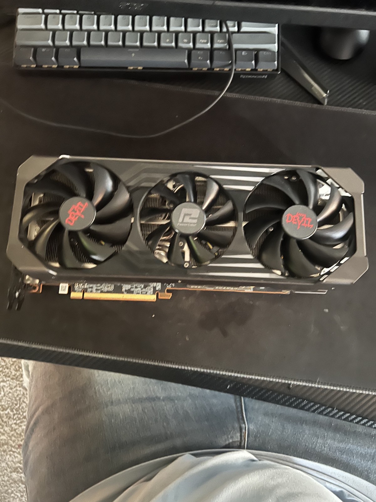 PowerColor Red Devil RX 6900 XT 16GB GDDR6 GPU Broken For Parts Repair As-is 