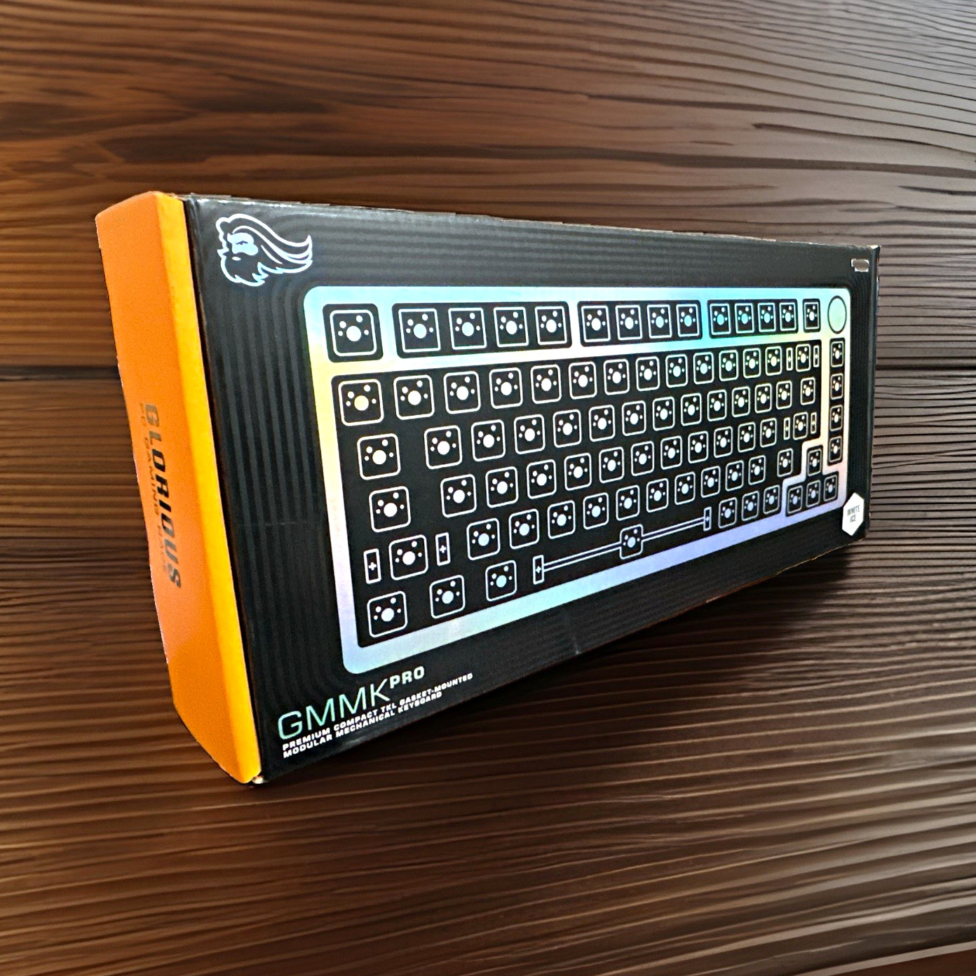 Glorious GMMK Pro Hot-Swappable RGB Mechanical Keyboard USB-C Black QWERTY