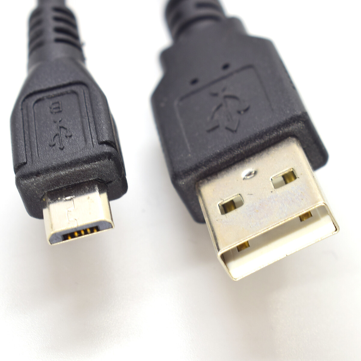 100pcs 1M/3.3ft USB 2.0 Male To Micro USB Male Connector Shield Cable Cord Black