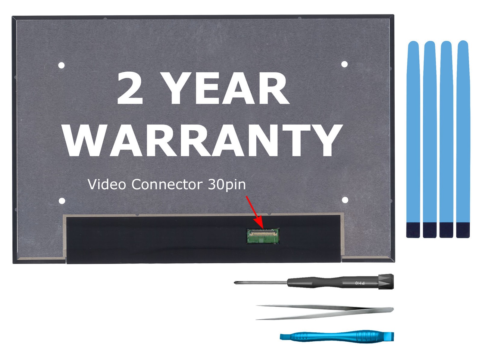 HP pn P38798-001 FHD+ IPS LCD Screen 30 pin Matte LED Display