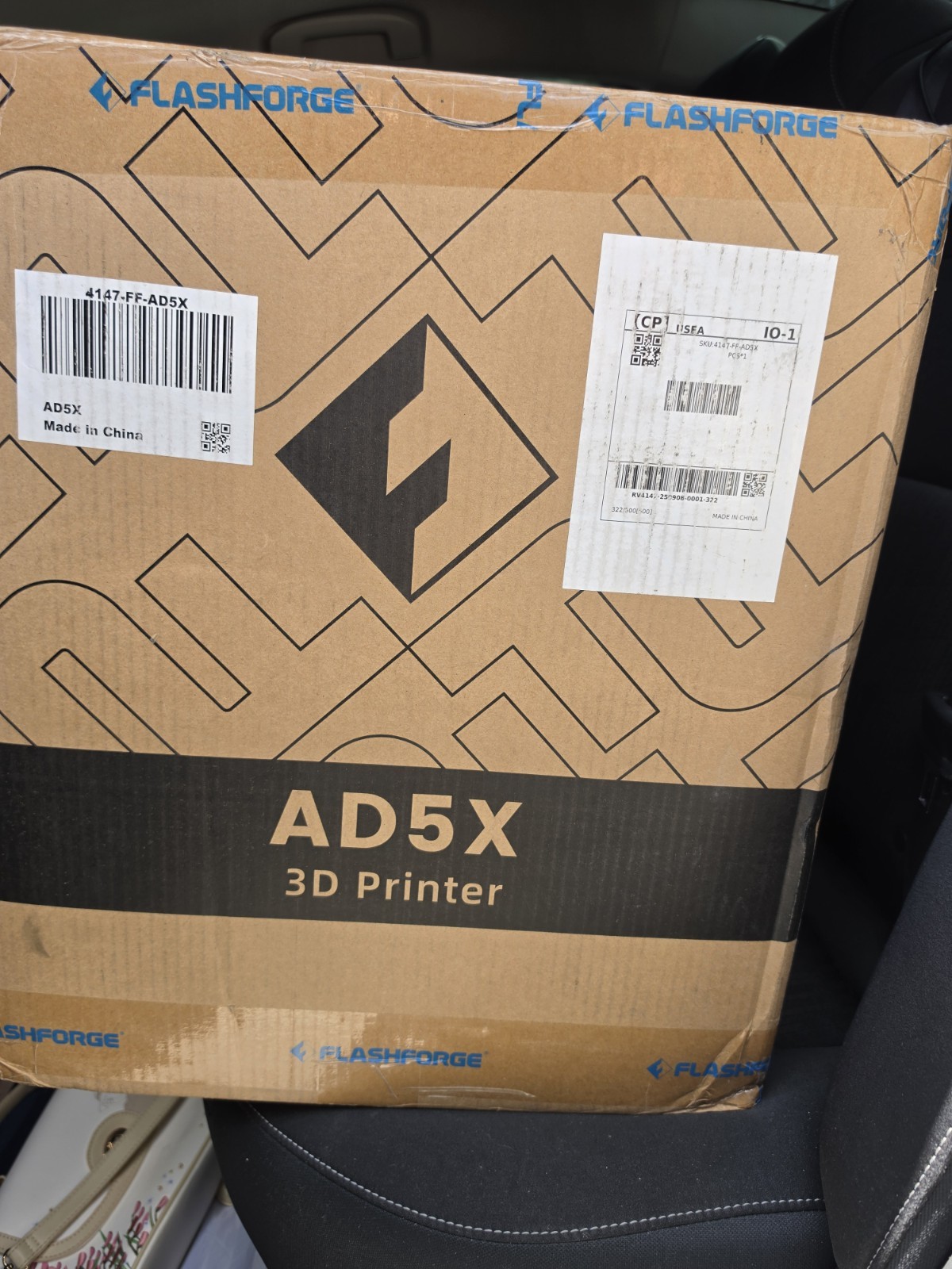 Flashforge AD5X 3D Printer, 220mm Max Print Size, MPN AD5X