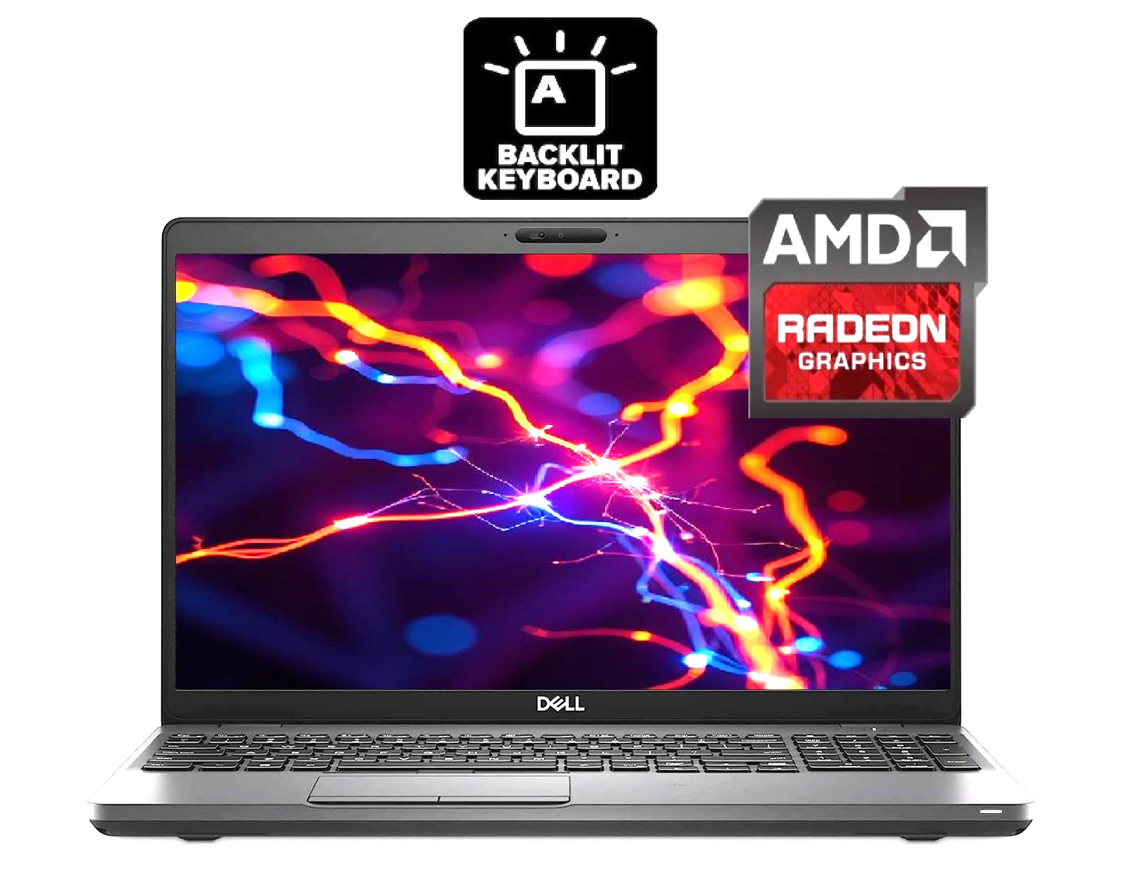 Executive Model: 15.6" Dell Precision Laptop PC: i7-8565U AMD Radeon WX2100 GFX