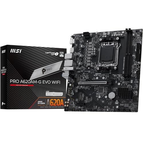 MSI PRO A620AM-G EVO WIFI Micro-ATX Motherboard MB6992