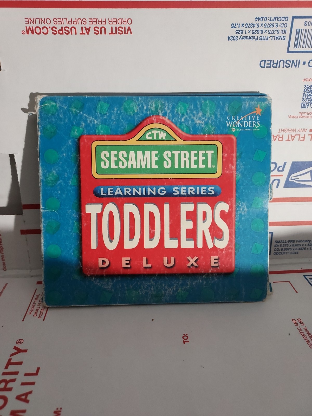 Sesame Street: Toddlers Deluxe PC CD learn read letters count Elmo 3CDs - #139