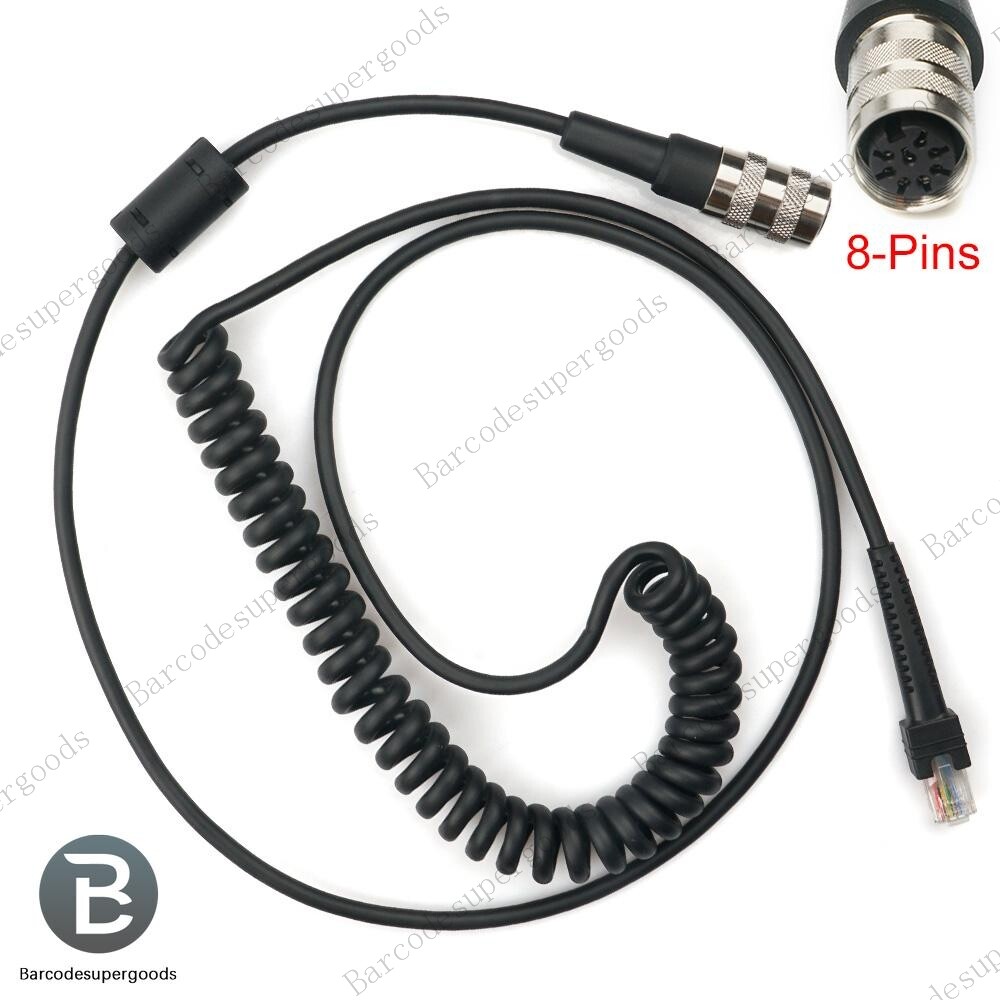 (25-71917-02R) Scanner Cable For  Symbol LS3408 To VC5090 DS3508 (8-PIN)