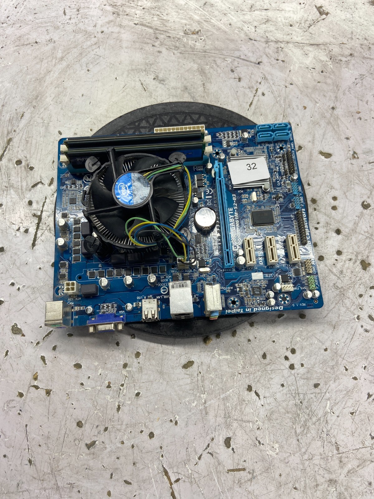 GIGABYTE GA-H61M-S2-B3 Motherboard W/ Intel Core i3-2100 3.10GHz 8GB