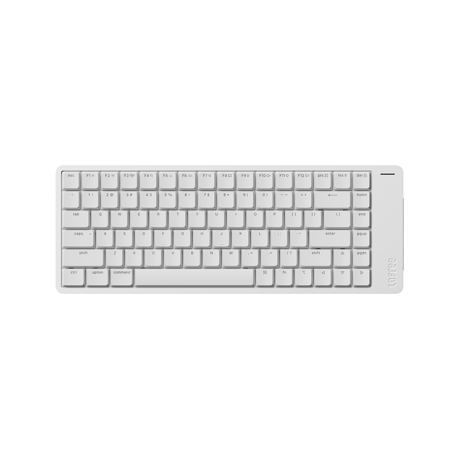 Flow2 Low-Profile Mechanical Keyboard 84 Silver Wireless