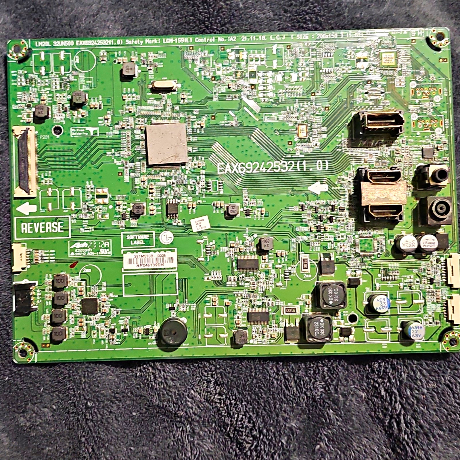 LG Monitor Main Board Circuit Board EAX69242532 (1.0)