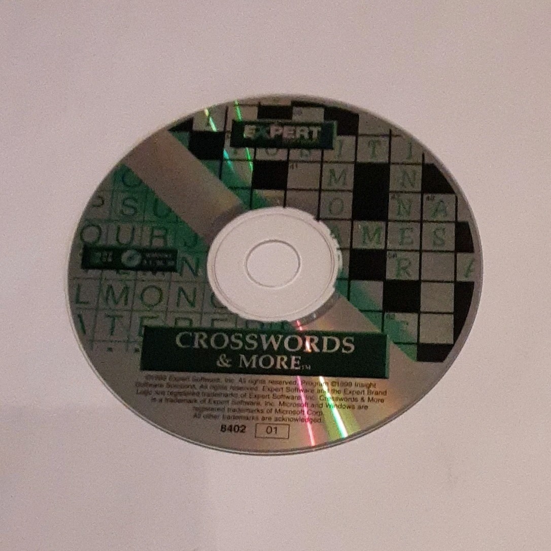Expert Crosswords & More Language & Reference PC CD-ROM Windows 3.1/95/98