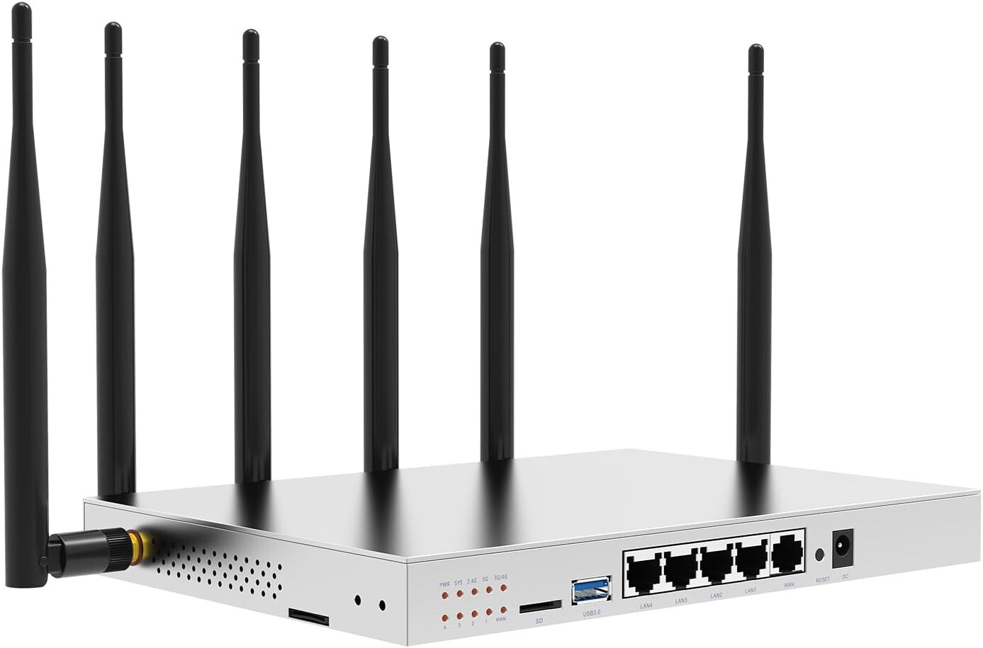 Wiflyer WG3526 4G LTE Router-AC1200Mbps Dual Band CAT4 Wireless Router-Metalcase