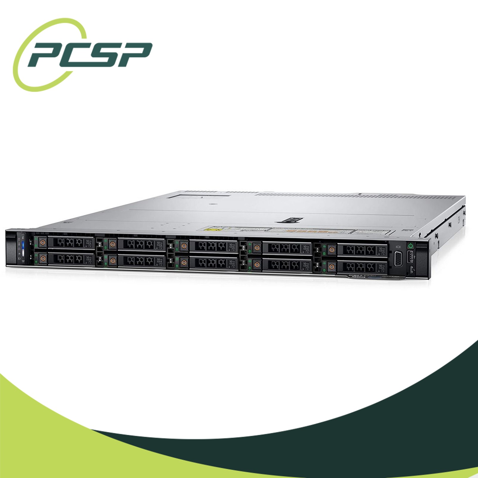 Dell PowerEdge R650xs 2x Silver 4310 256GB DDR4 H355 5x 1.2TB 2.5" HDD