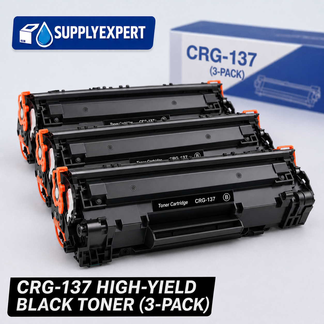 3PK New Compatible Toner for Canon 137 ImageCLASS MF210/220 MF244dw MF247dw