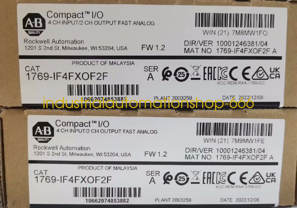 1PC New 1769-IF4FXOF2F Power Control Module Via DHL or FedEX