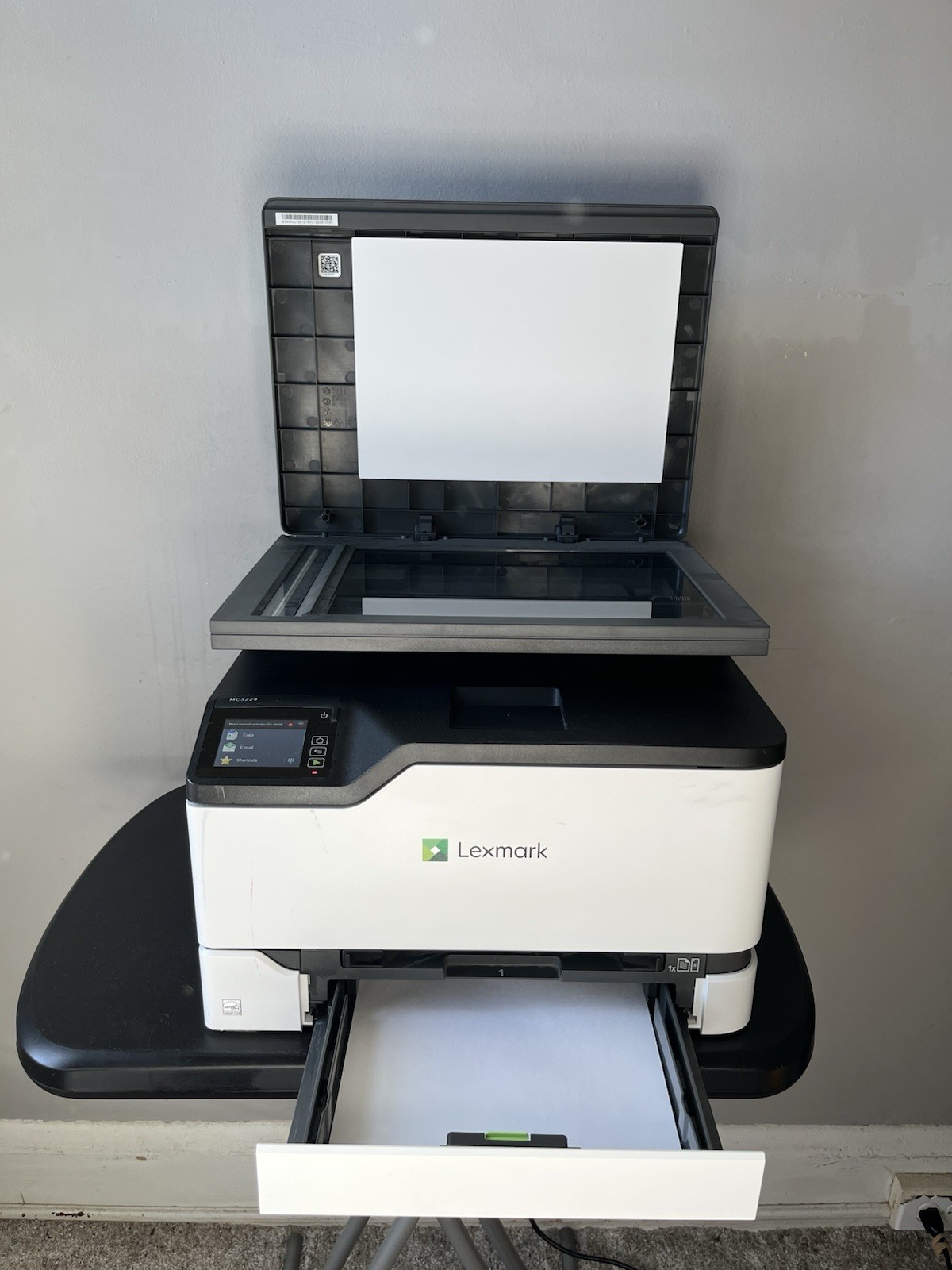 Lexmark MC3224dwe Wireless Color Laser Printer WORKS / LOW INKS